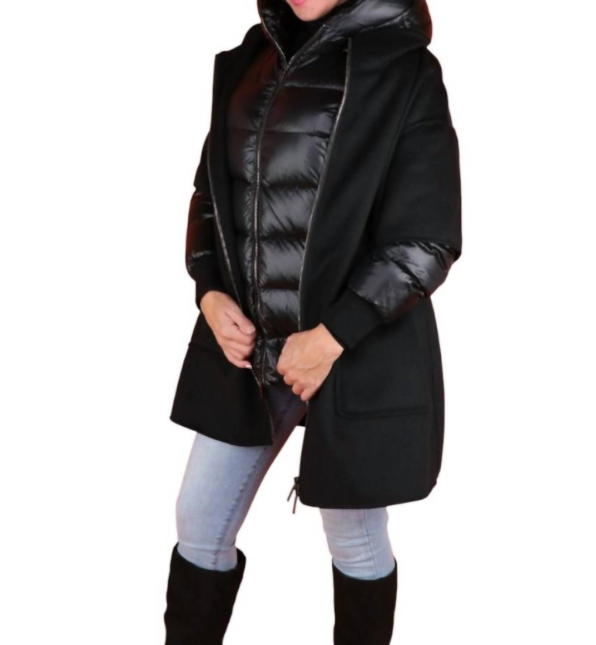 Moorer - Fabula-cwr Ladies Down 3-in-1 Coat