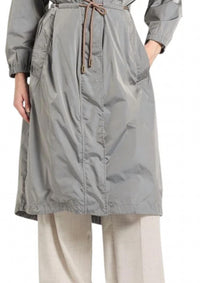 Moorer - High Collar Long Coat