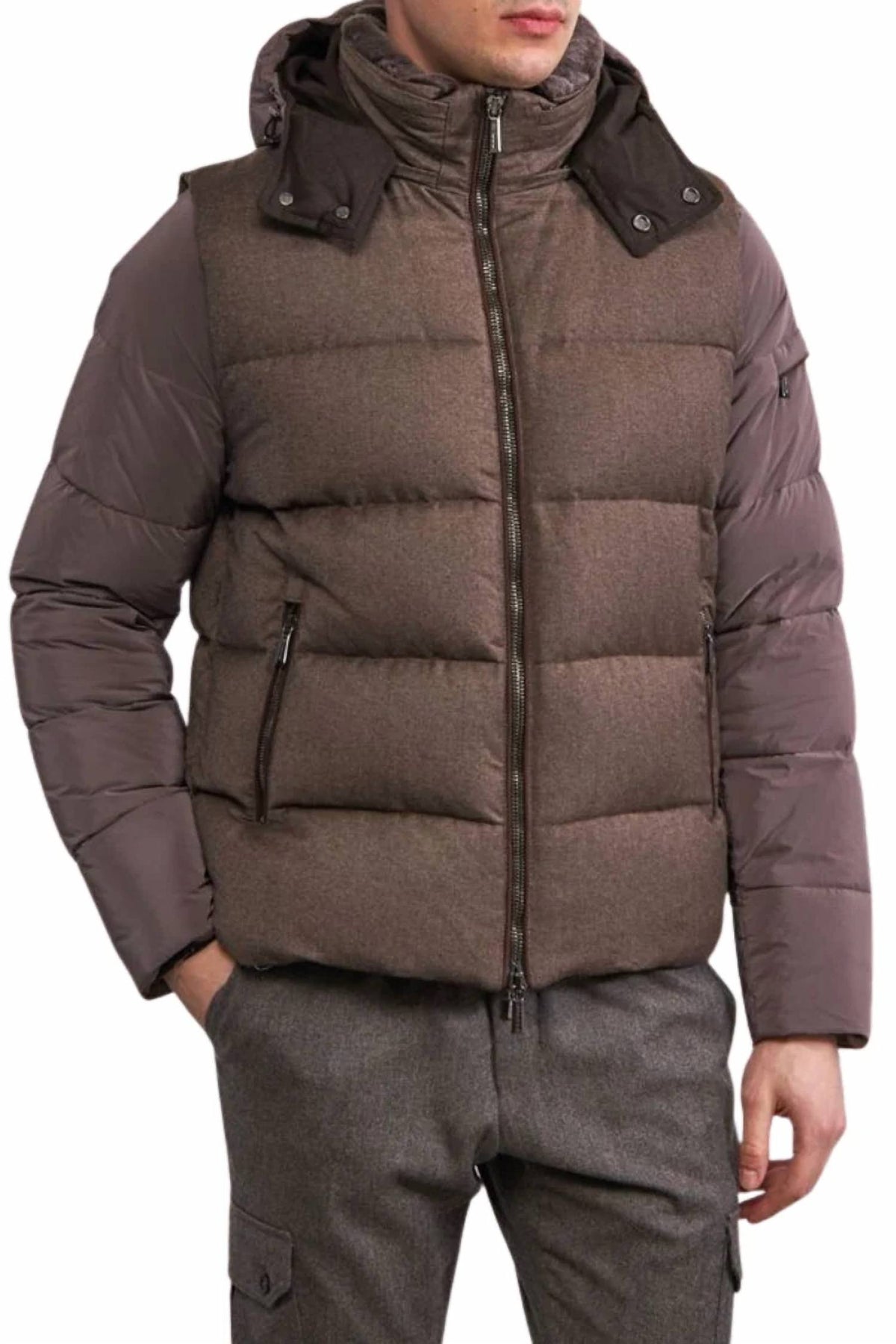 Moorer - Hooded Down Jacket