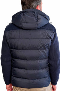 Moorer - Hooded Hybrid Down Jacket