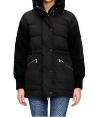Moorer - Hooded Mid Length Coat