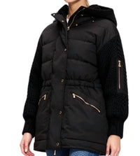 Moorer - Hooded Mid Length Coat