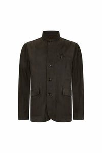 Moorer - Men's Buttoned Suede Jacket