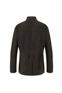 Moorer - Men's Buttoned Suede Jacket