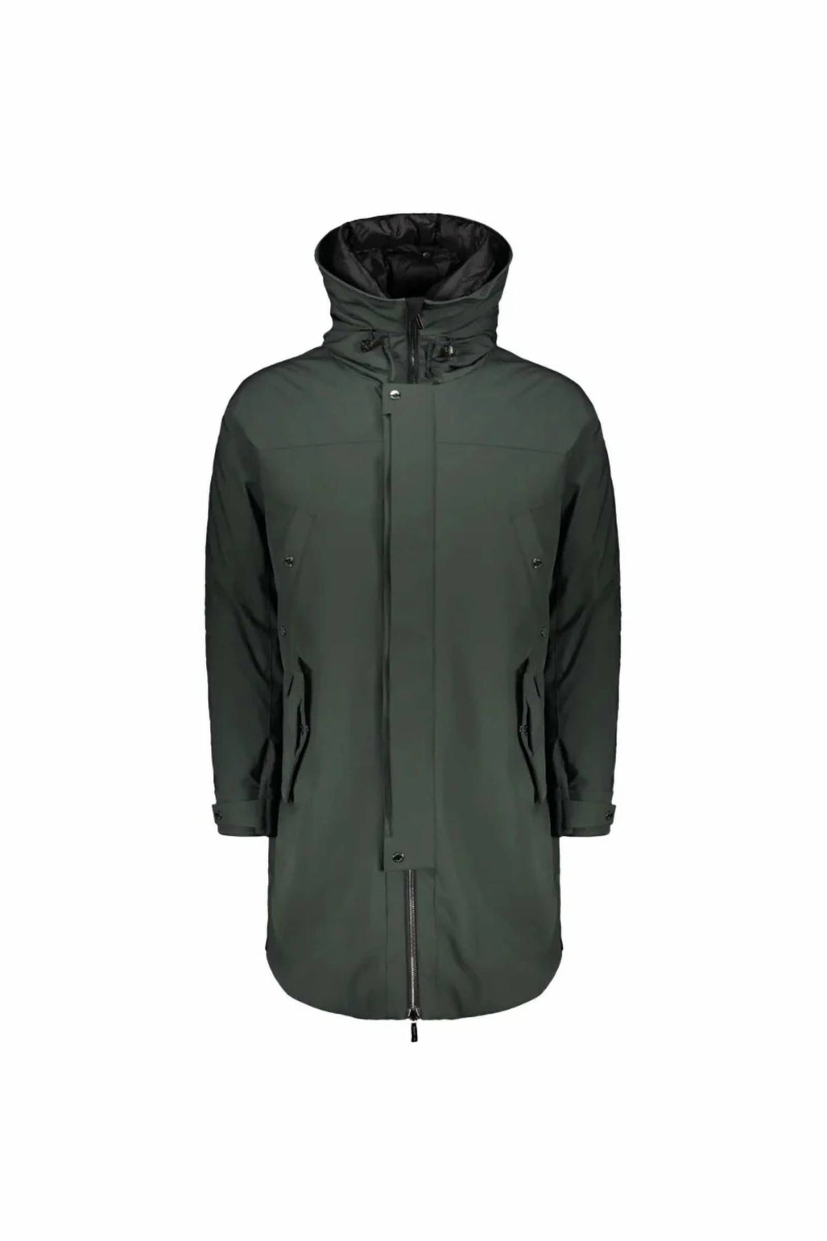 Moorer - Men's Double Hooded Parka Jacket