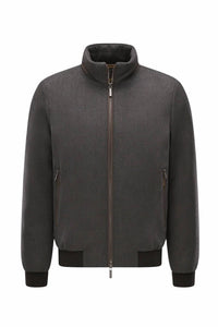 Moorer - Men's Stand Collar Quilted Jacket