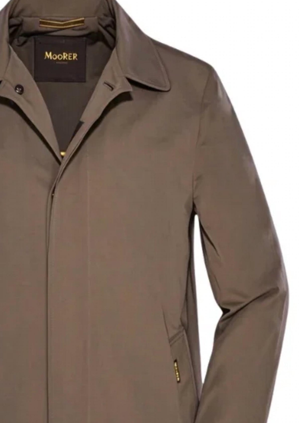 Moorer - Men's Water-repellent Summer Overcoat