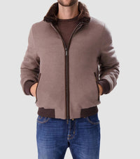 Moorer - Shearling Bomber Jacket