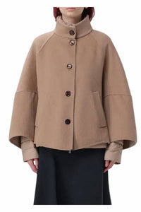 Moorer - Stand Collar Short Coat