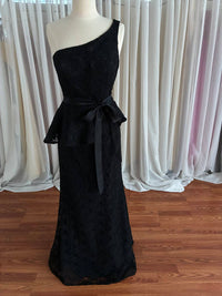 Morilee - Women's Lace Peplum Dress