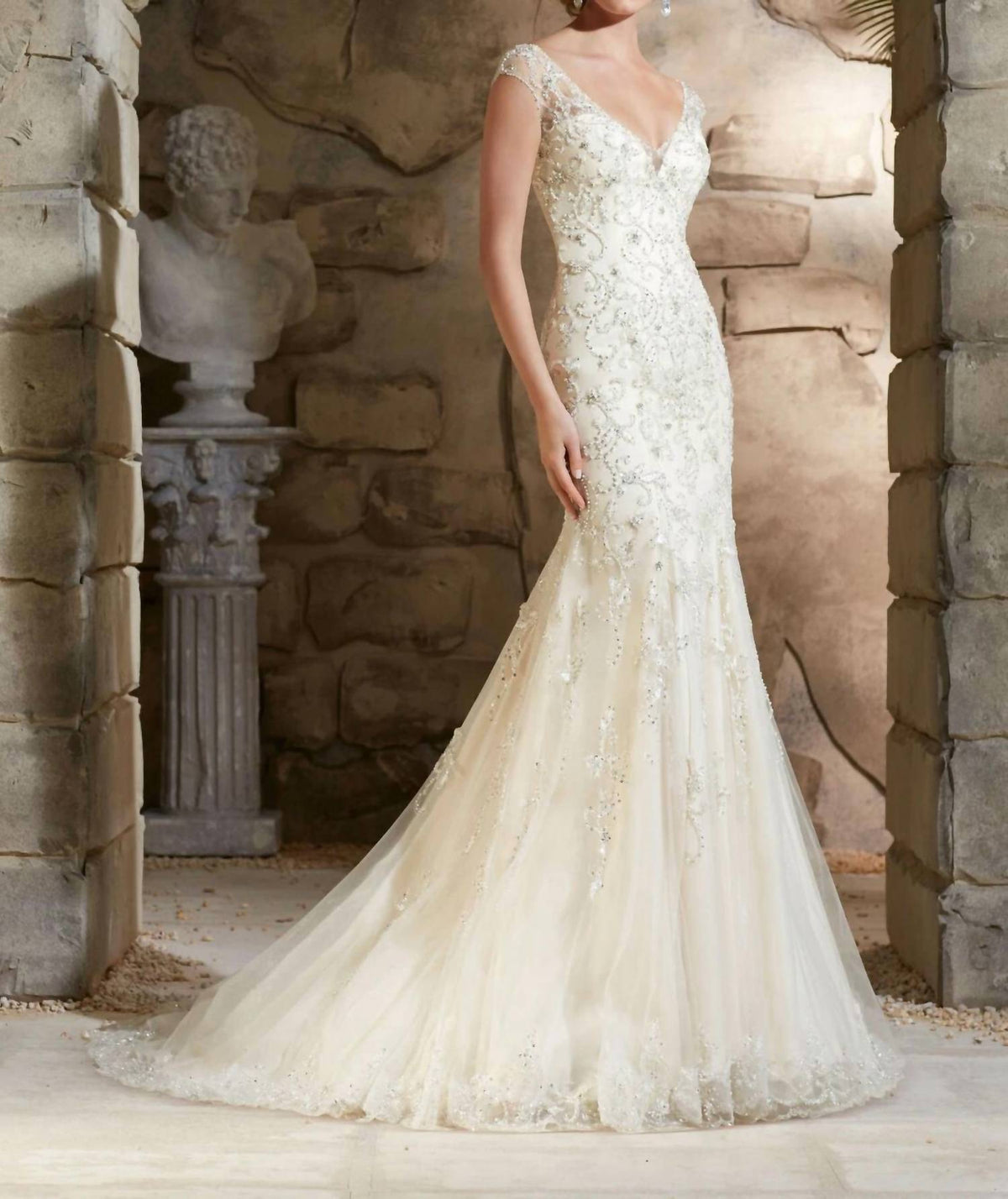 Morilee - Crystal Beaded Wedding Dress