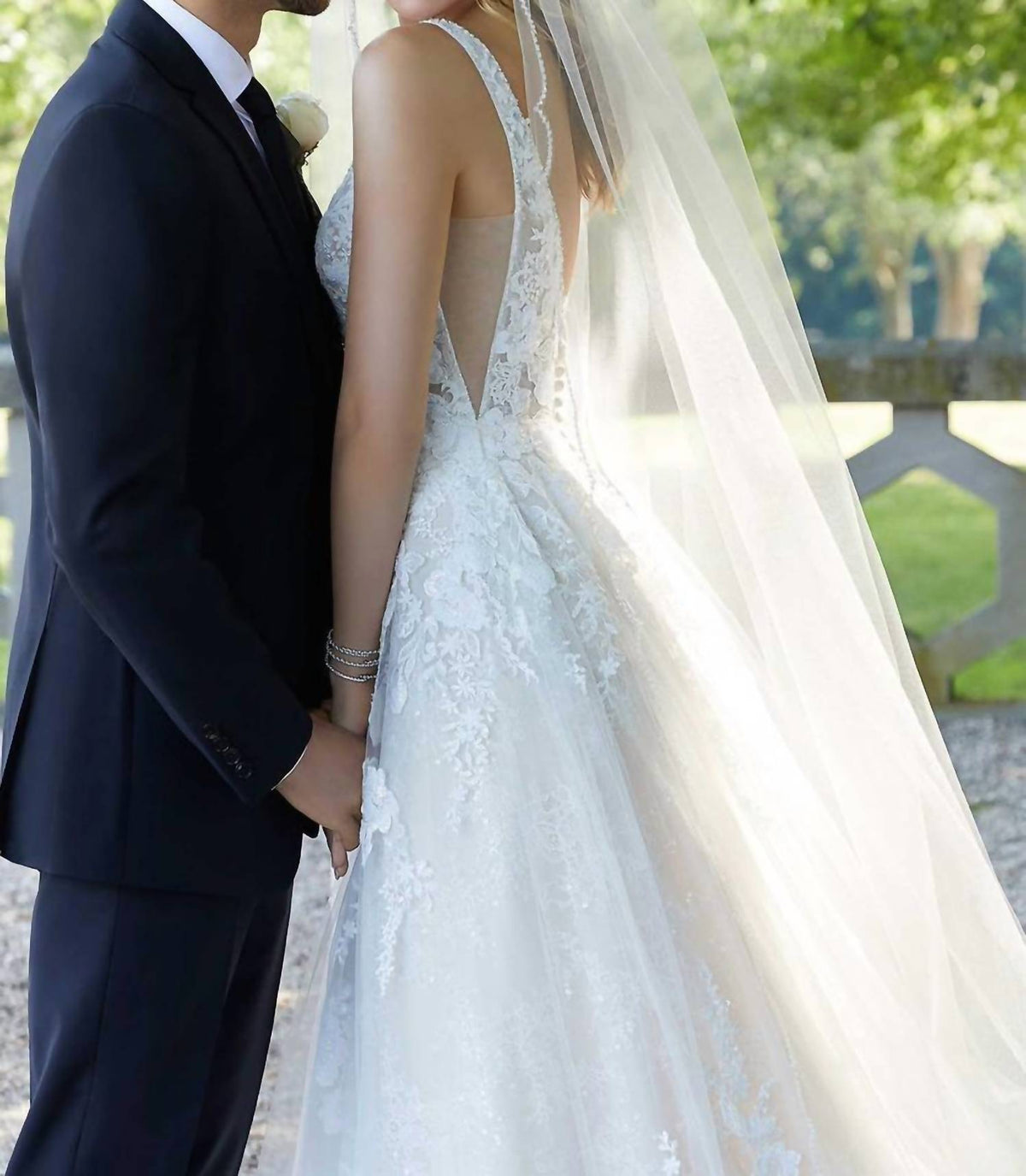 Morilee - Suzanne Diamante And Crystal Gown