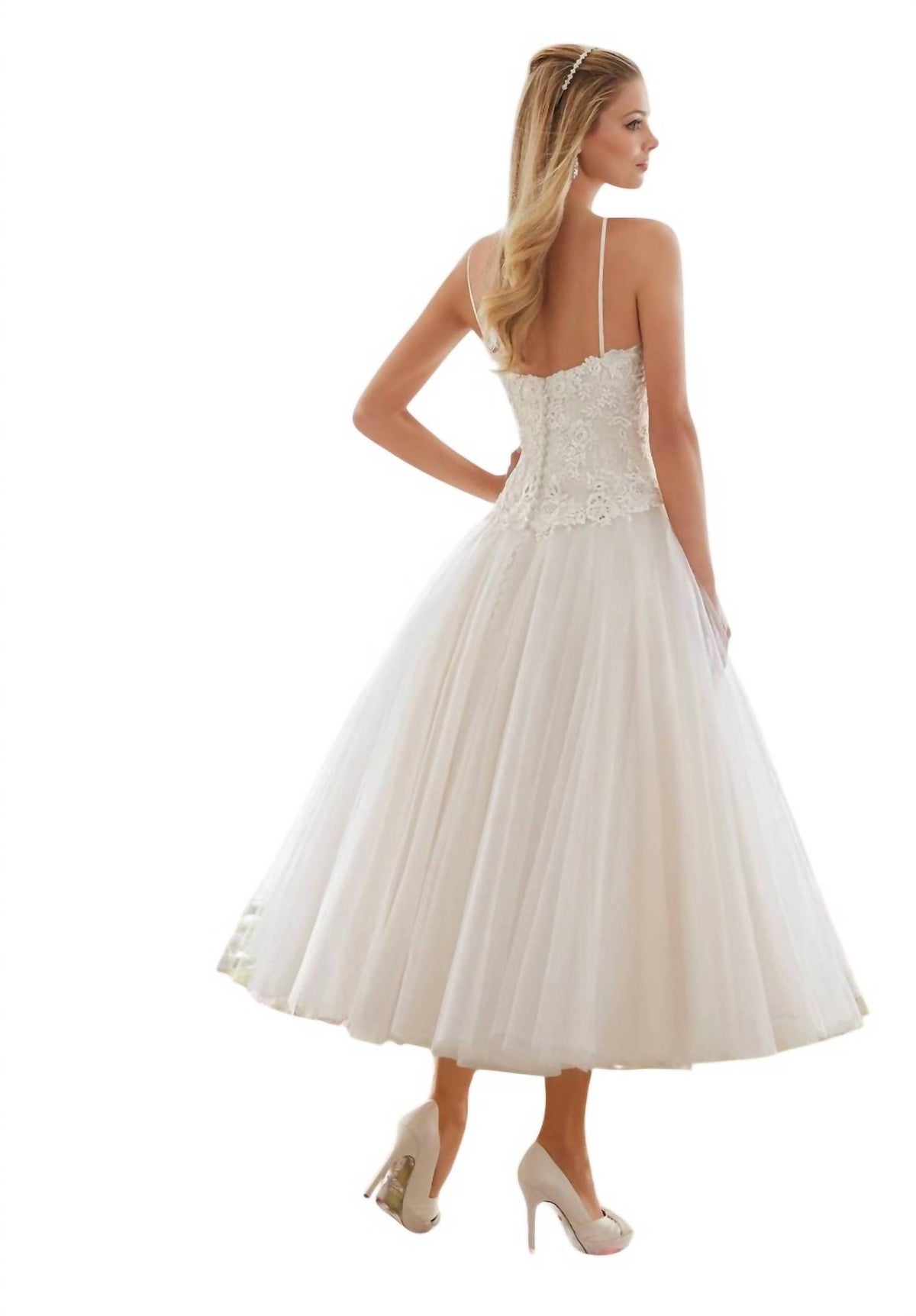 Morilee - Venice Chantilly Lace Bodice Top