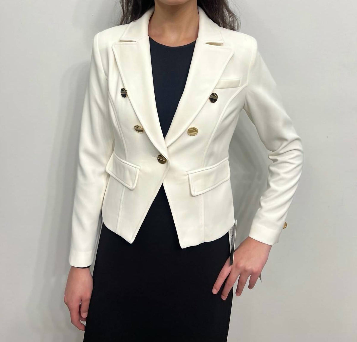 Mosaic - Button Blazer Jacket