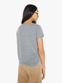 Mother - Boxy Goodie Goodie Graphic Tee - clothing - graphic - grey