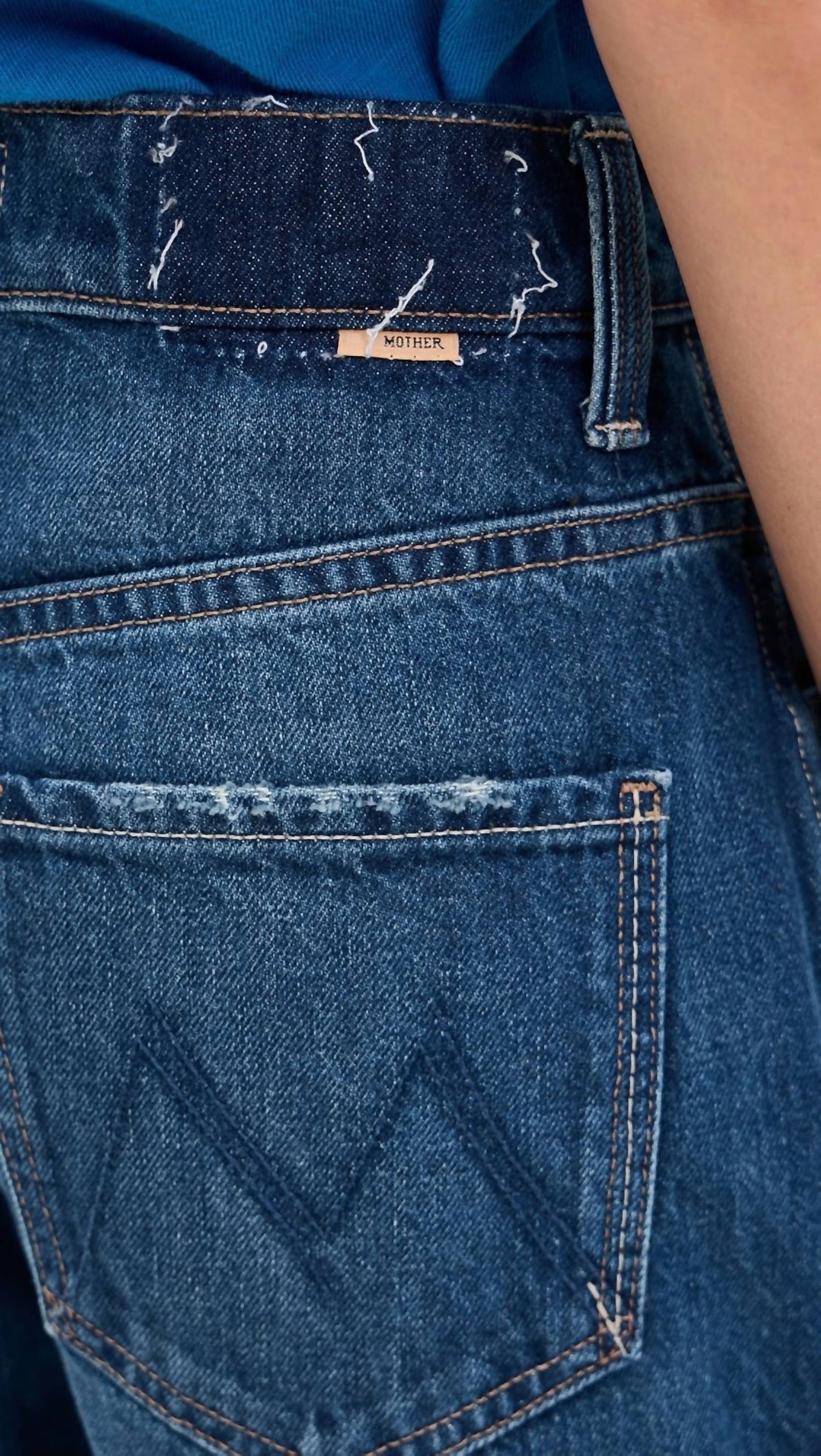 Mother - Delinquent Button Ankle Jeans
