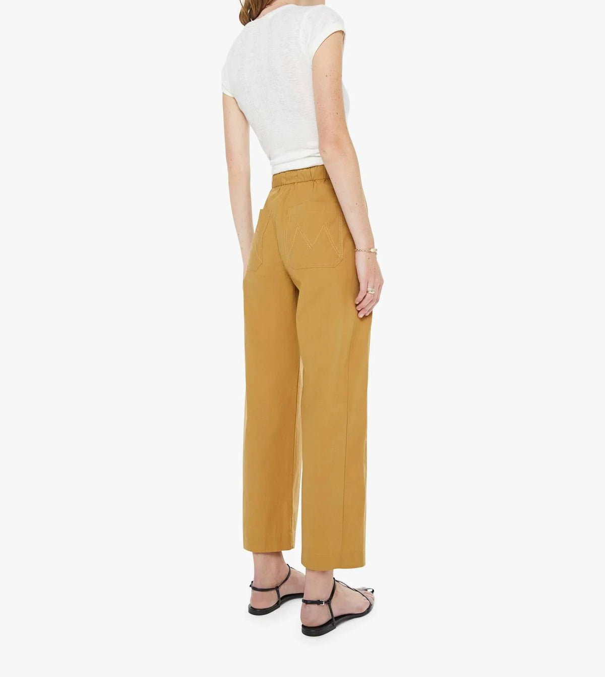 Mother - Drawn Half-pipe Ankle Pants