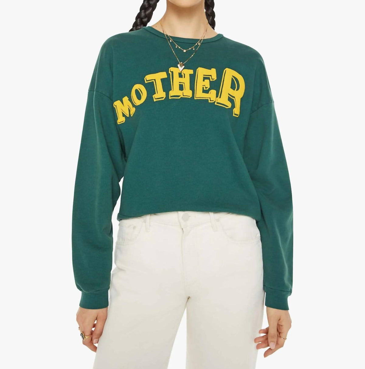 Mother - Drop Square Sweatshirt