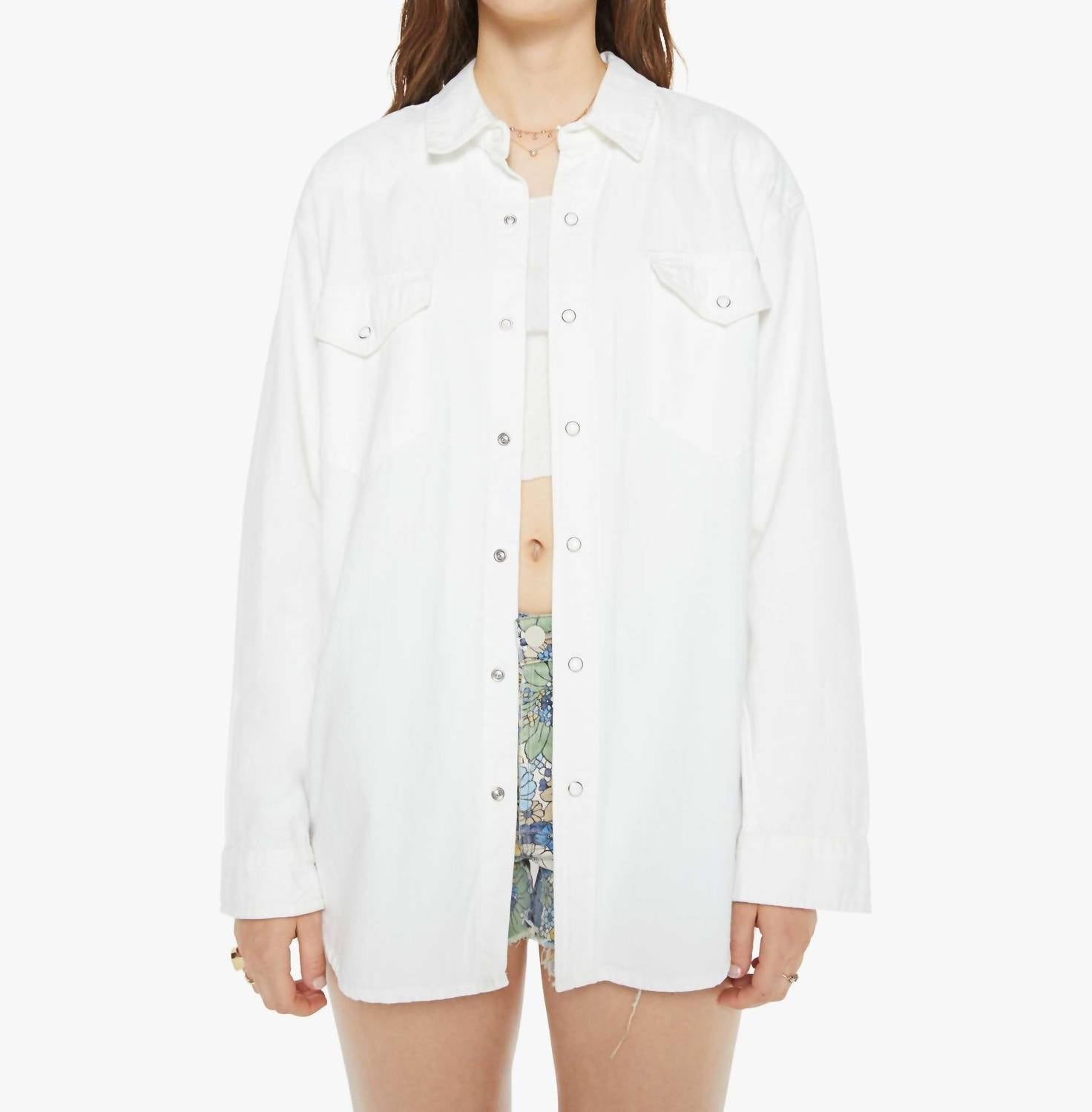 Mother - Exes & Ohs Top - blouses - clothing - cotton