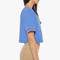 Mother - First Base Top - blue - clothing - cotton