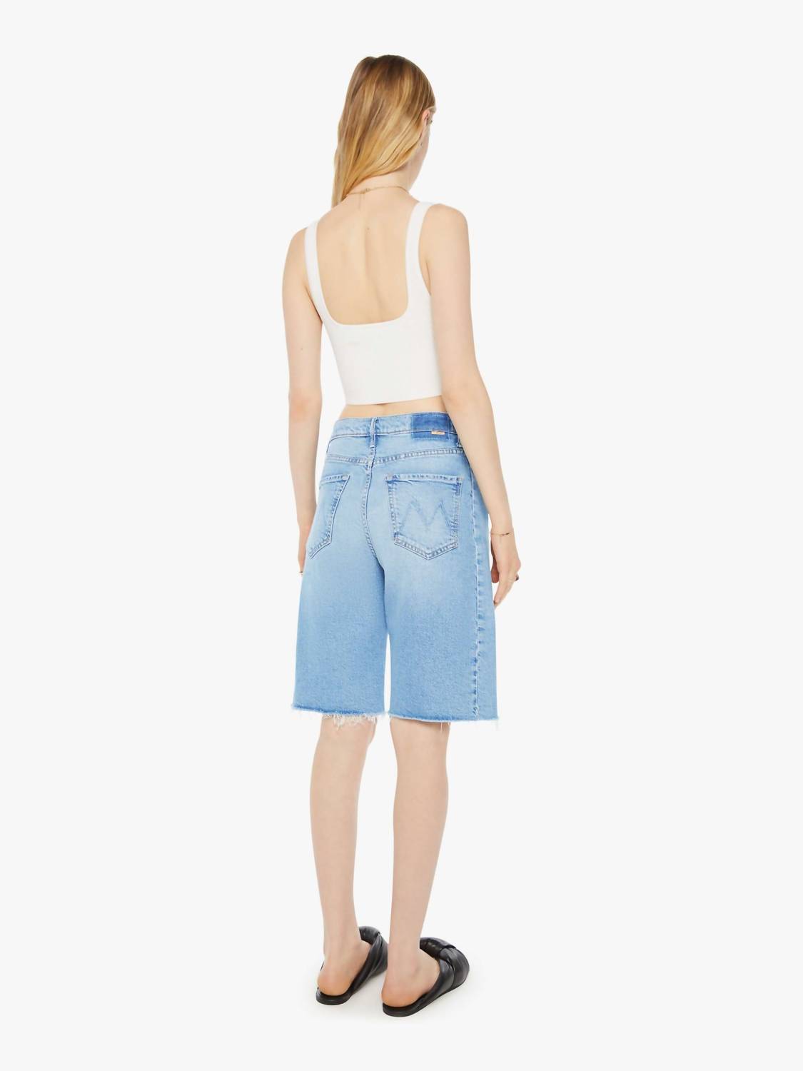 Mother - Half Pipe Bermuda Fray Shorts