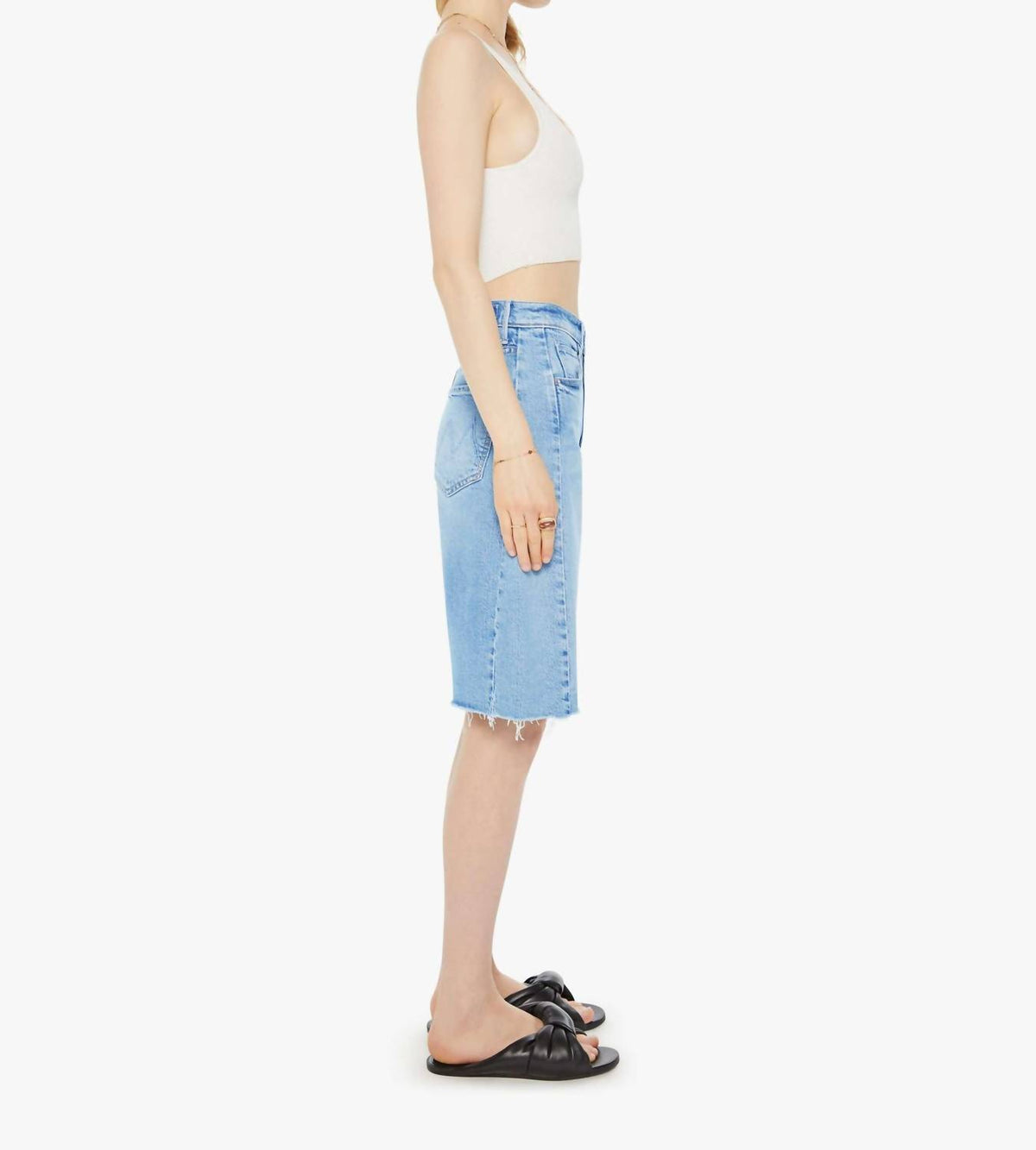 Mother - Half Pipe Bermuda Fray Shorts
