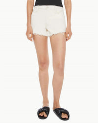 Mother - High - waisted Jean Shorts - clothing - cotton - high - waist