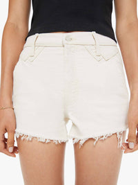 Mother - High - waisted Jean Shorts - clothing - cotton - high - waist