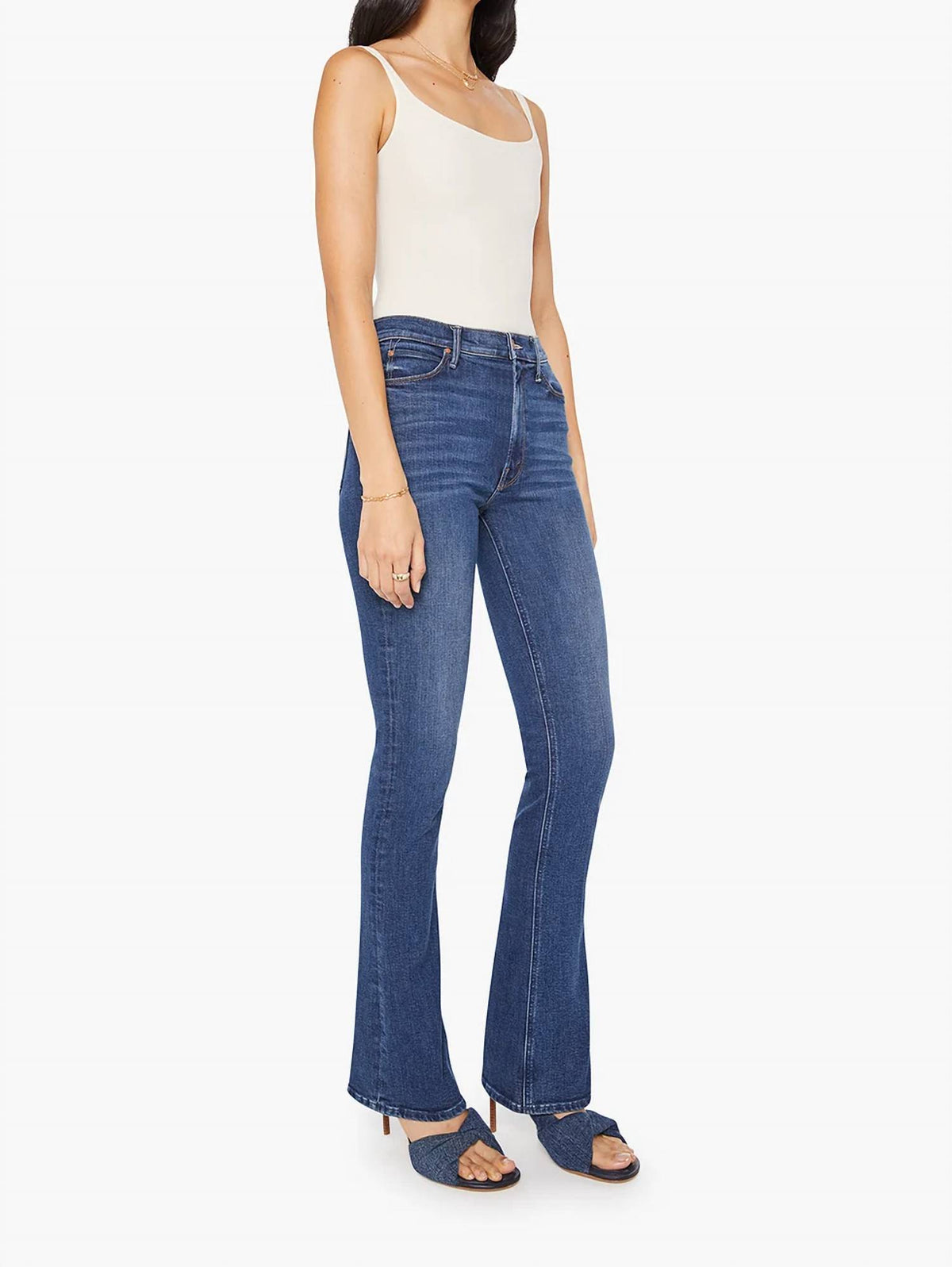 Mother - High Waisted Runaway Jeans
