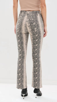 Mother - Hustler Flood Jeans - ankle - beige - clothing