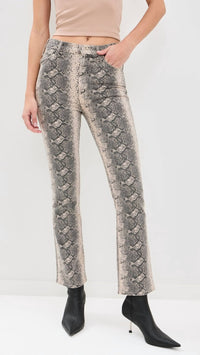 Mother - Hustler Flood Jeans - ankle - beige - clothing