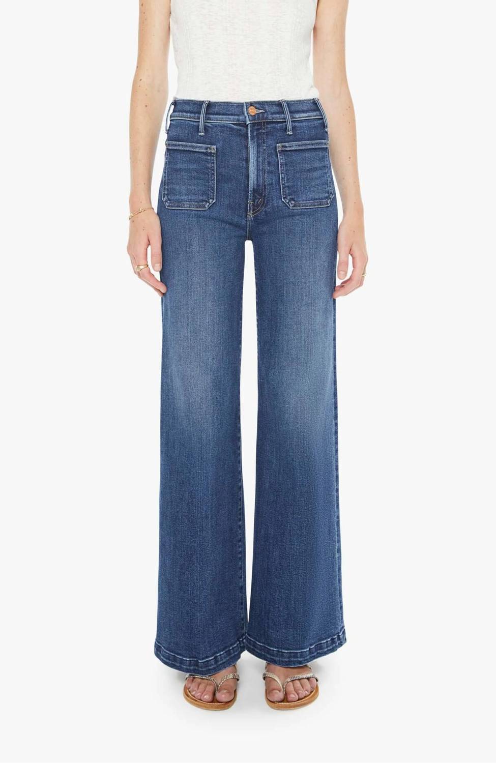 Mother - Hustler Roller Patch Pocket Skimp Jeans