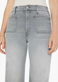 Mother - Hustler Roller Patch Pocket Wide Leg Pants