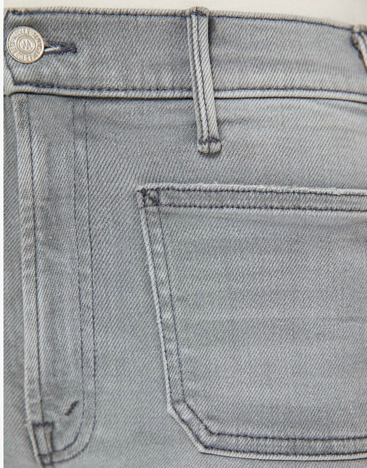 Mother - Hustler Roller Patch Pocket Wide Leg Pants