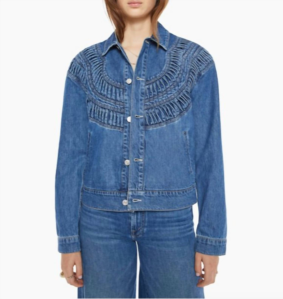 Mother - Loop De Loop Rags To Riches Denim Jacket