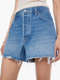 Mother - The Main Course Fray Denim Shorts