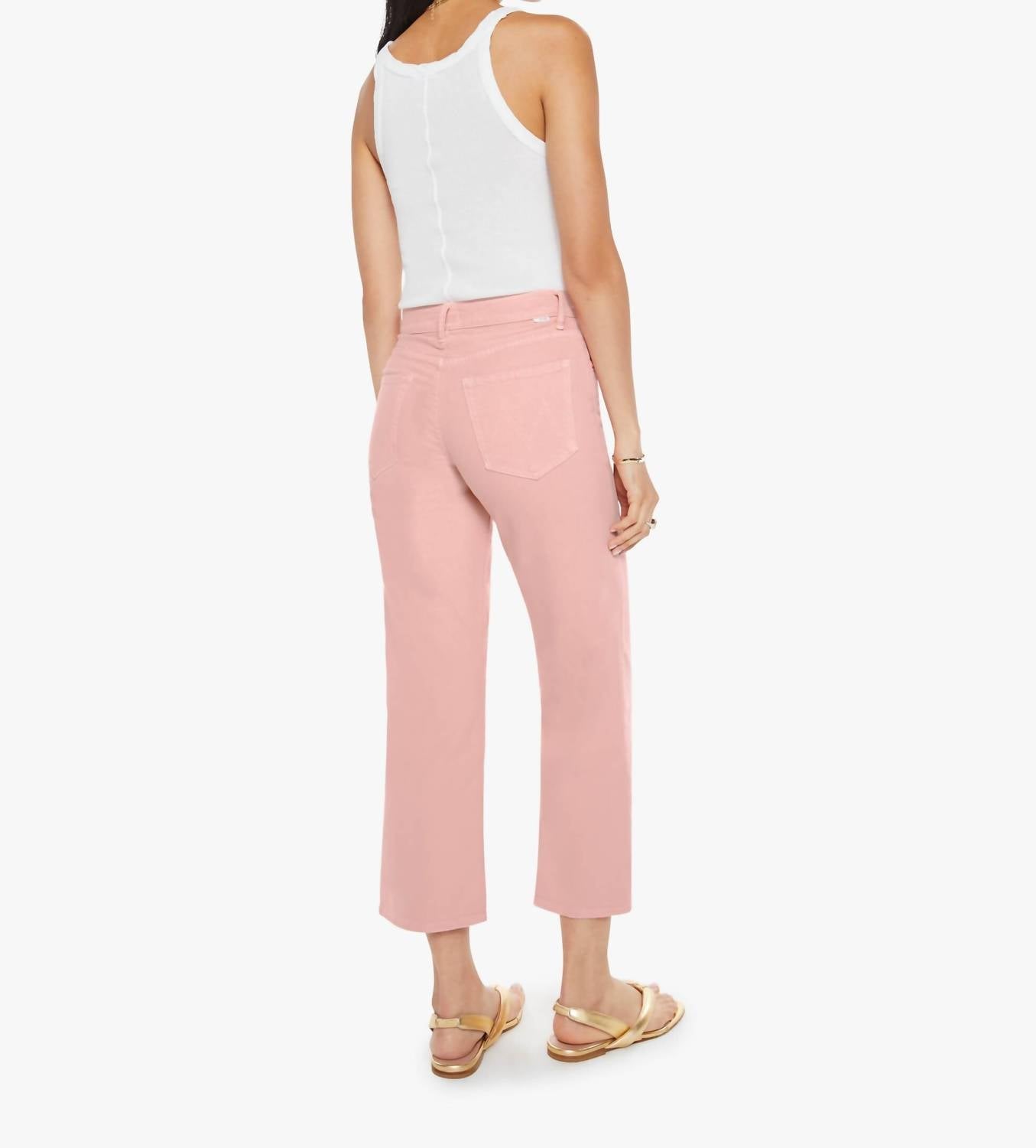 Mother - Mid Rise Maven Ankle Jeans - ankle - clothing - cotton - blend