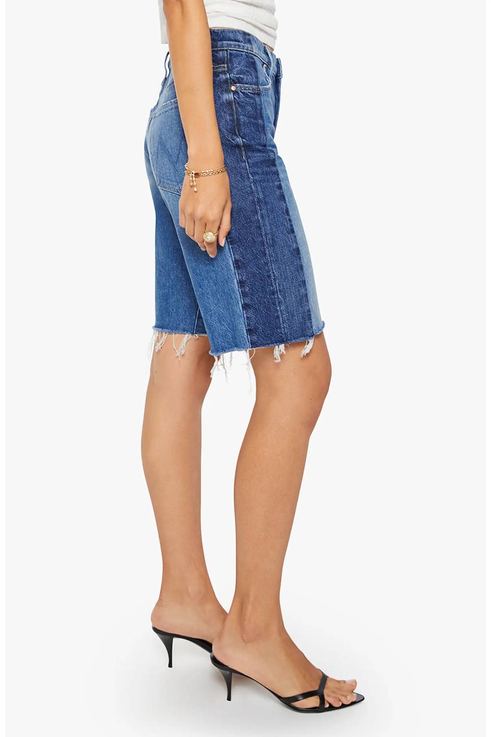 Mother - Mid Rise Maven Bermuda Short