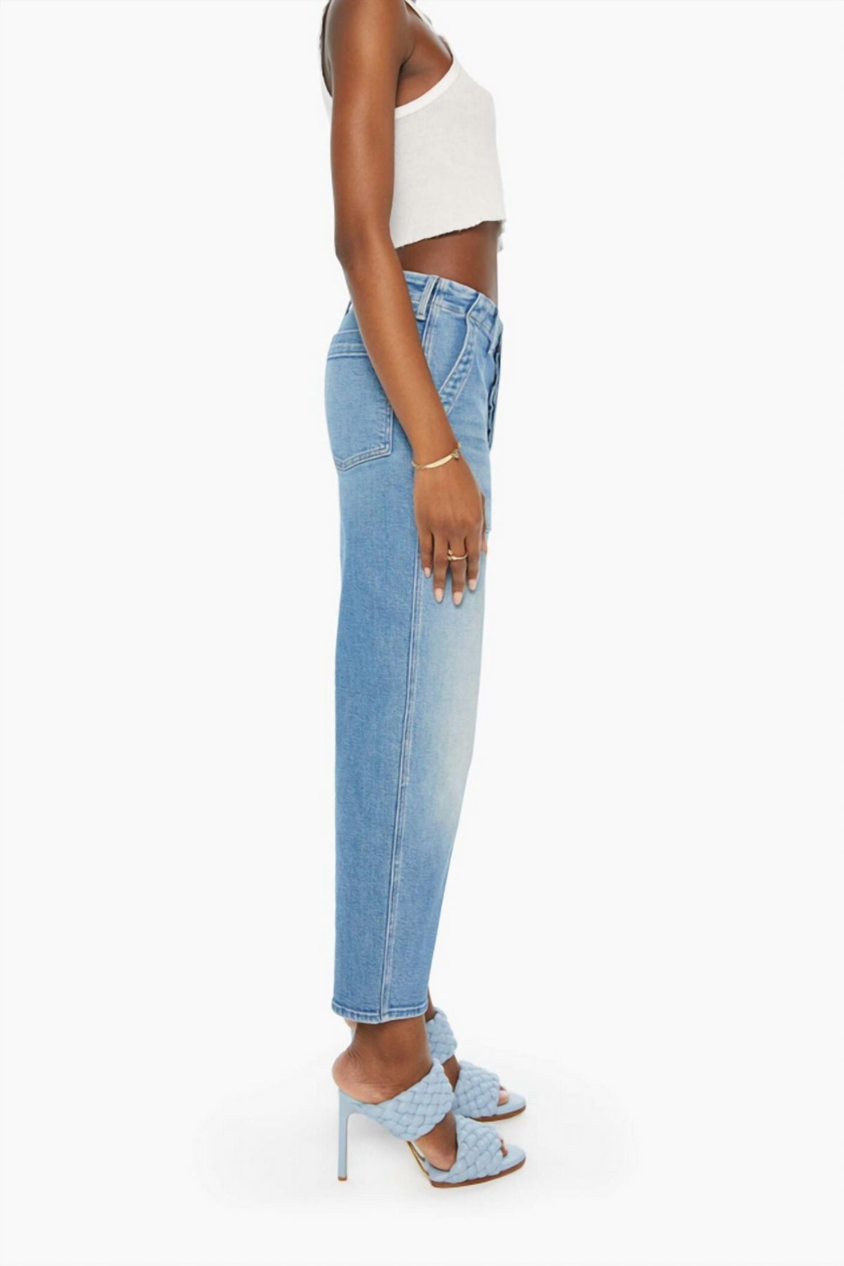 Mother - Women's Patch Pocket Private Flood Top