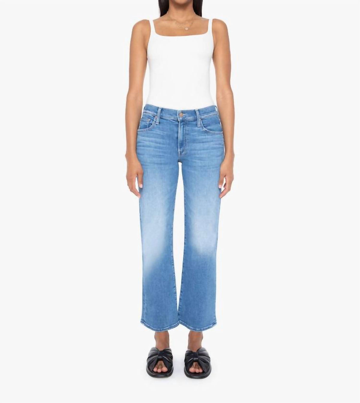 Mother - Rambler Zip Ankle Jean