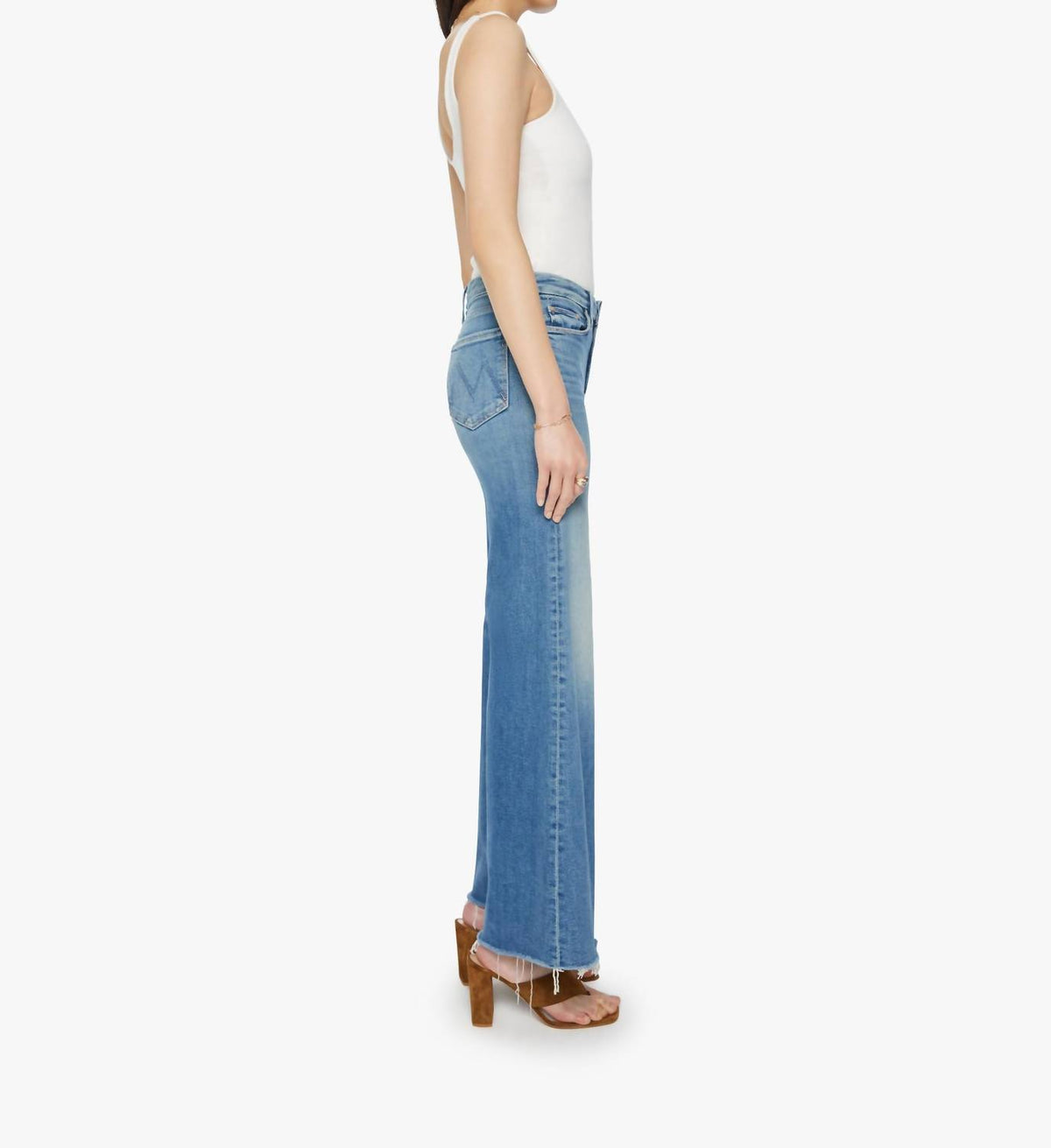 Mother - THE ROLLER FRAY JEANS
