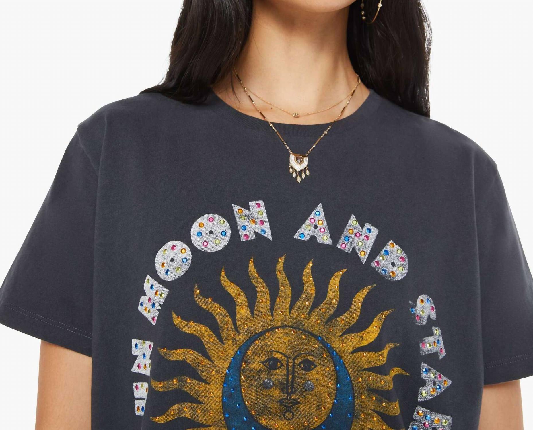Mother - Rowdy T-shirt - black - clothing - cotton