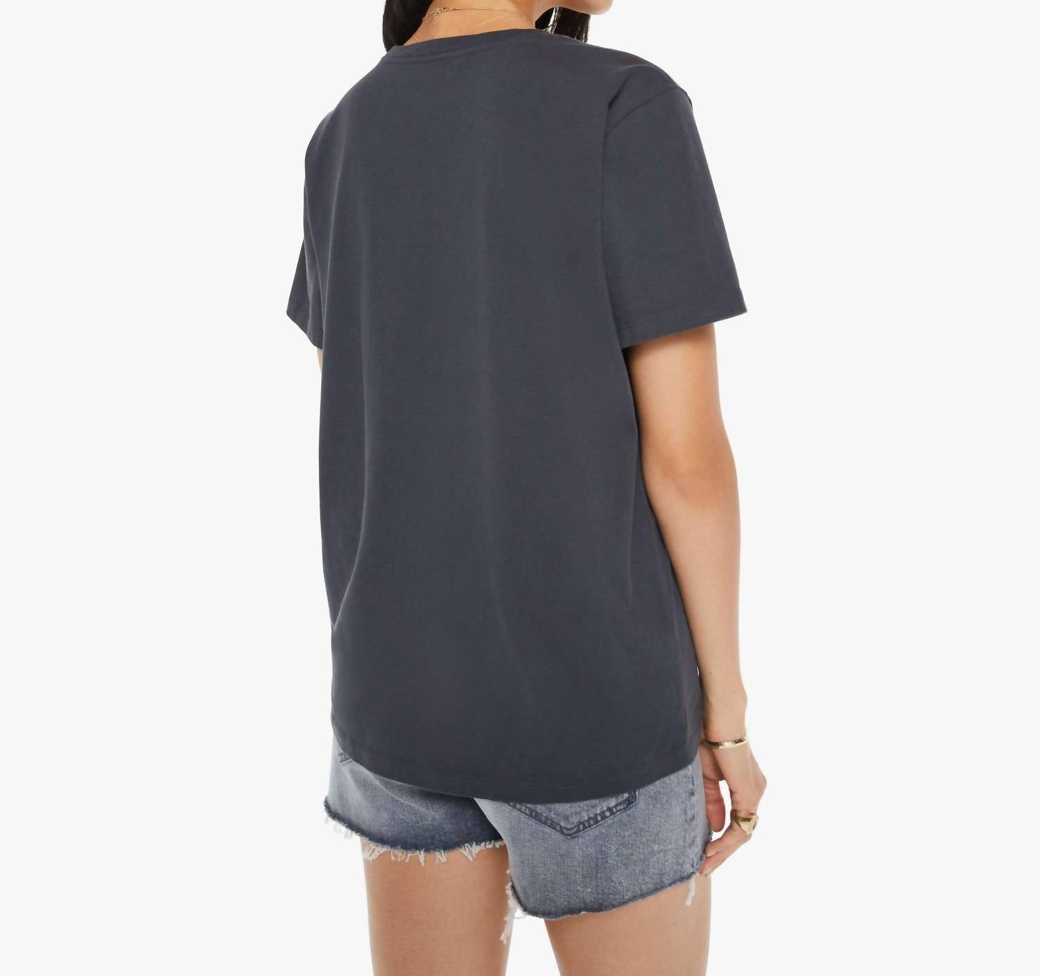 Mother - Rowdy T-shirt - black - clothing - cotton