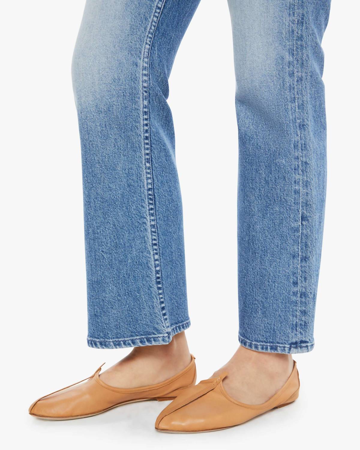 Mother - Scooter Ankle Denim Jeans - ankle - blue - clothing