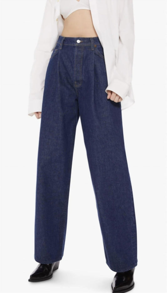 Mother - Snacks! The Fun Dip Ankle Fray Jeans - blue - clothing - cotton