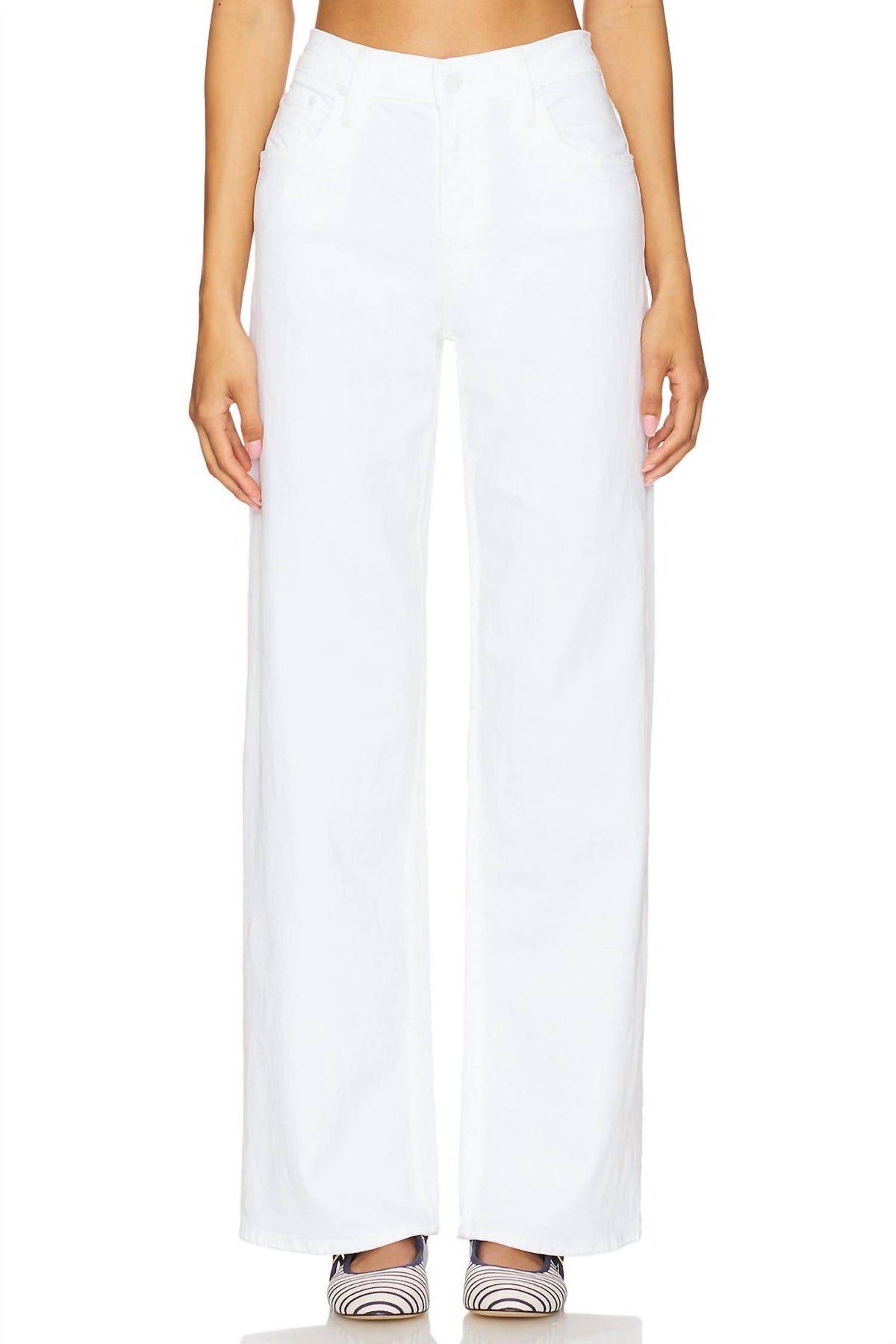 Mother - Spinner Zip Sneak Jeans