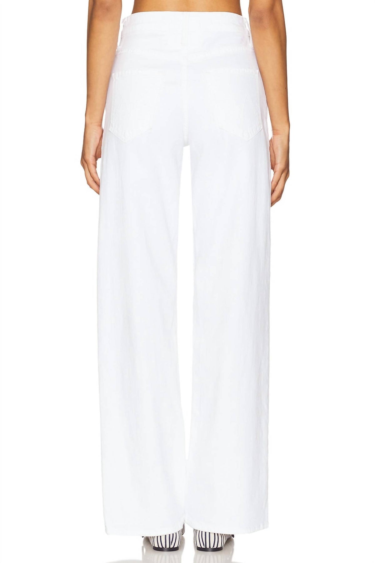 Mother - Spinner Zip Sneak Jeans