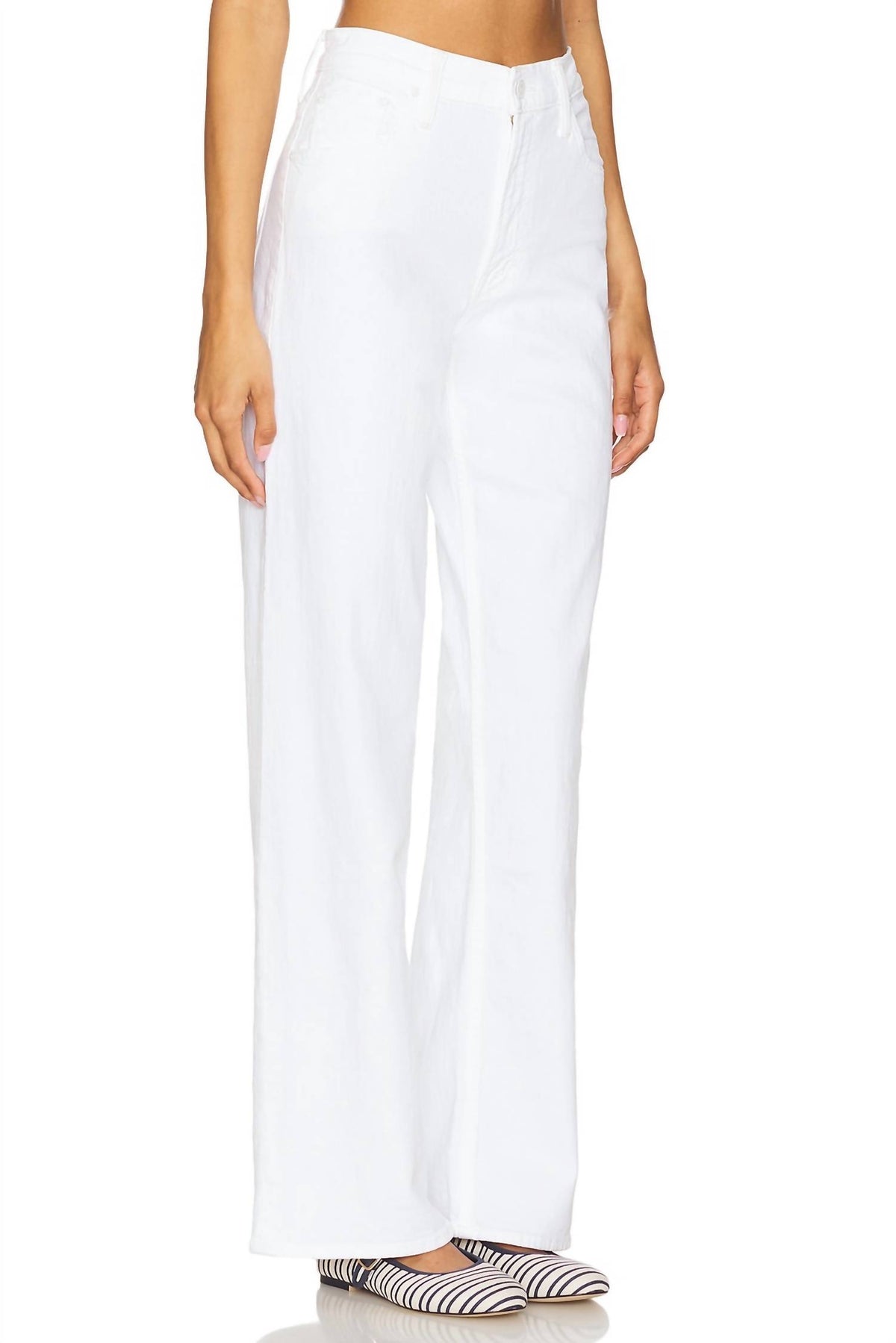 Mother - Spinner Zip Sneak Jeans