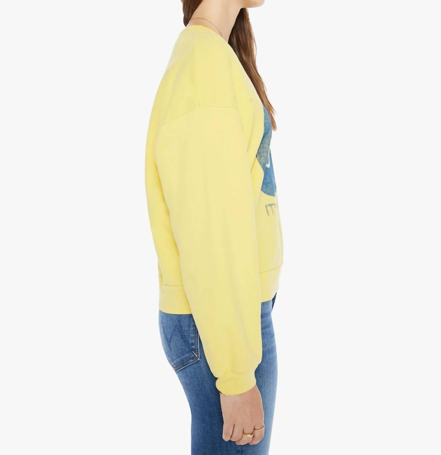 Mother - The Drop Square Top - clothing - cotton - graphic