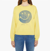 Mother - The Drop Square Top - clothing - cotton - graphic